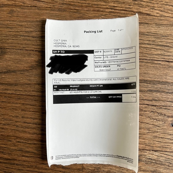 *BRAND NEW* Cult Gaia Liz Sandals - Picture 11 of 11